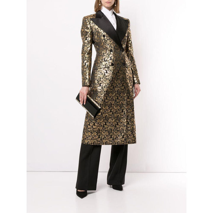 Dolce & Gabbana Black Cotton Jackets & Coat