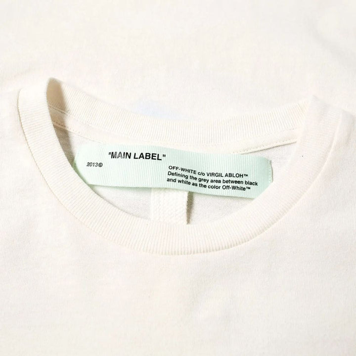 Off-White White Cotton T-Shirt