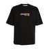 Off-White Off-White Rhinestone Cotton Tee - Black