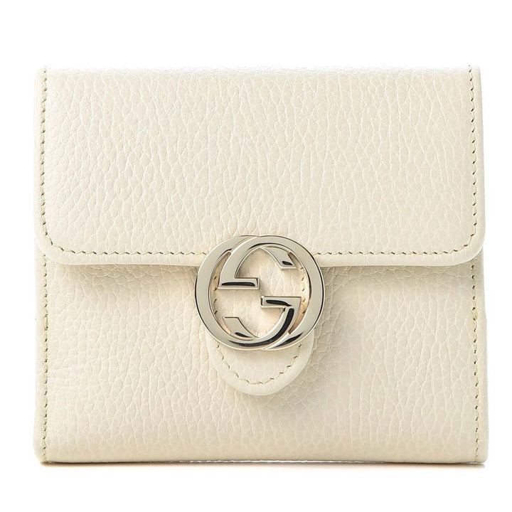 Gucci White Leather Wallet