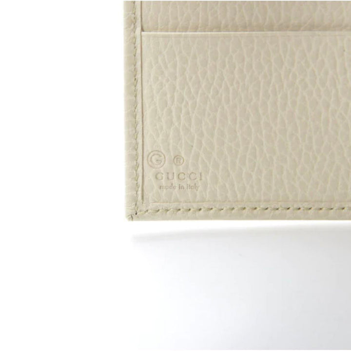 Gucci White Leather Wallet