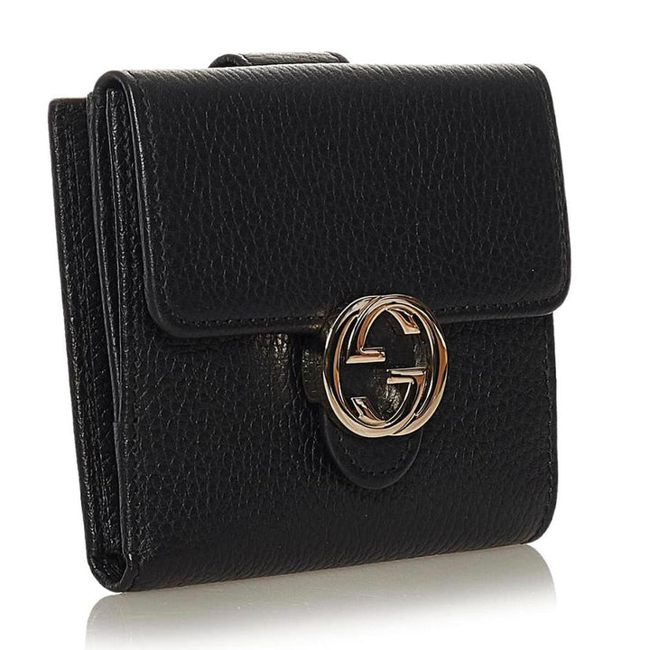 Gucci Black Leather Wallet