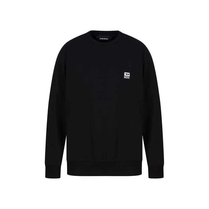 Diesel Black Cotton Sweater