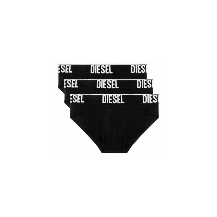 Diesel Black Cotton Underwear