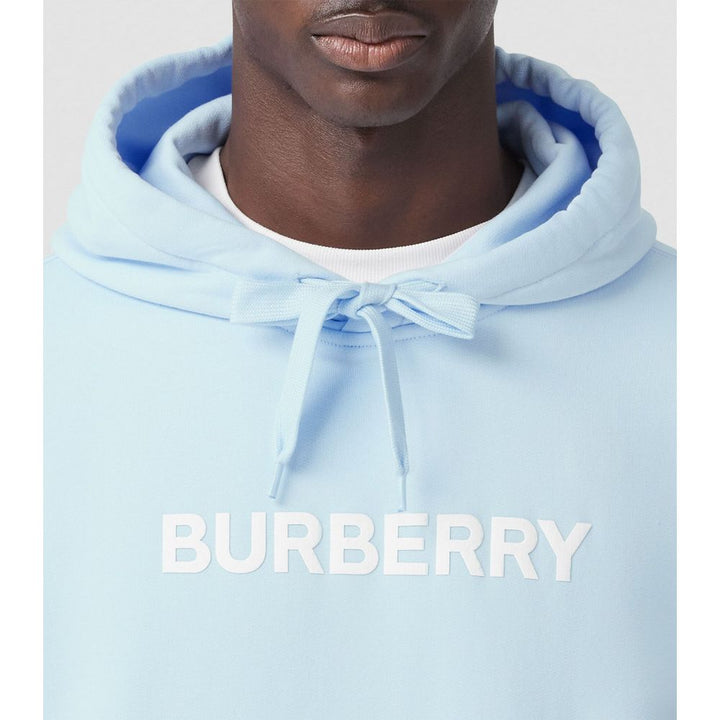 Burberry Light Blue Cotton Sweater