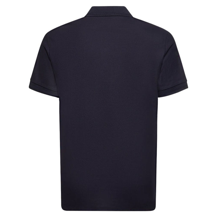 Burberry Blue Cotton Polo Shirt