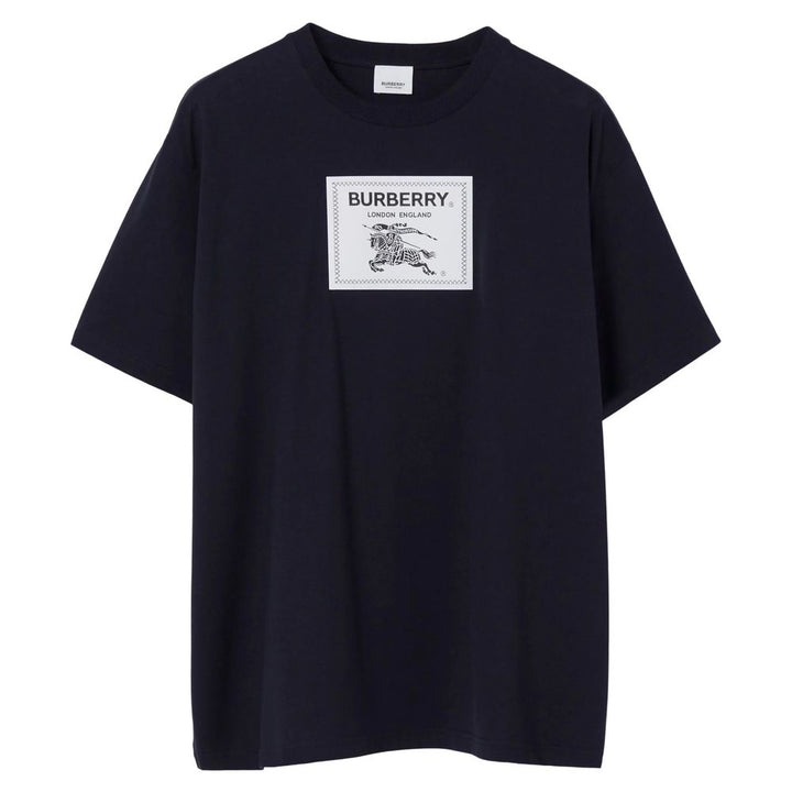 Burberry Black Cotton T-Shirt