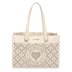 Love Moschino White Artificial Leather Shoulder Bag