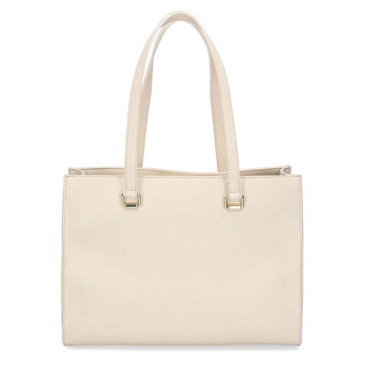 Love Moschino White Artificial Leather Shoulder Bag