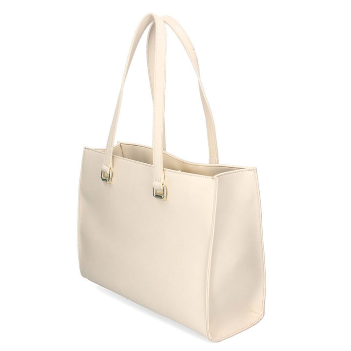 Love Moschino White Artificial Leather Shoulder Bag