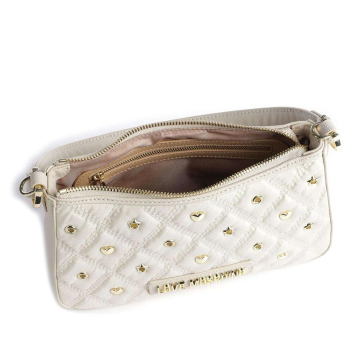 Love Moschino White Nylon Crossbody Bag