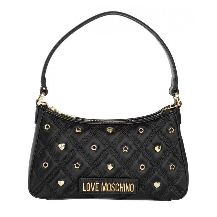 Love Moschino Black Nylon Crossbody Bag