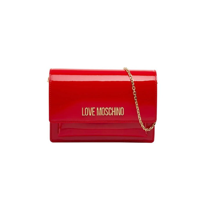 Love Moschino Red Artificial Leather Crossbody Bag