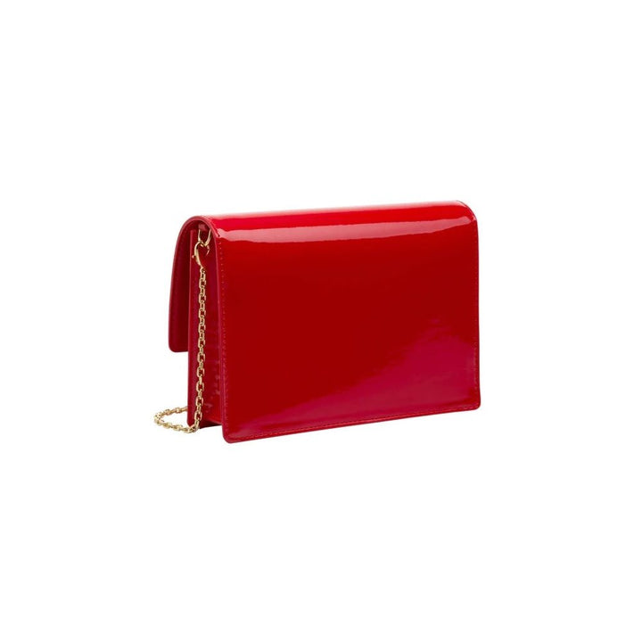 Love Moschino Red Artificial Leather Crossbody Bag