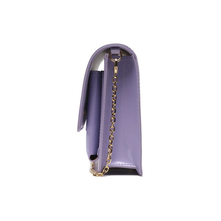 Love Moschino Purple Artificial Leather Crossbody Bag