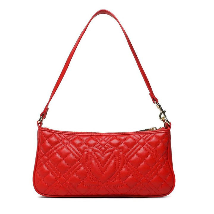 Love Moschino Red Artificial Leather Crossbody Bag