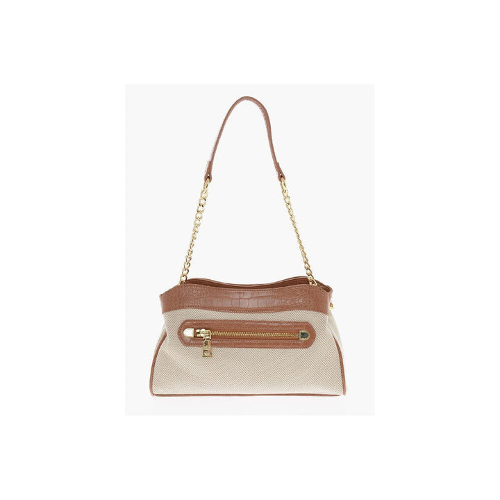 Love Moschino Brown Artificial Leather Crossbody Bag