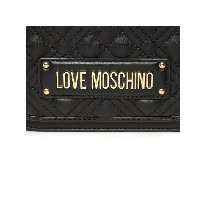 Love Moschino Black Artificial Leather Crossbody Bag