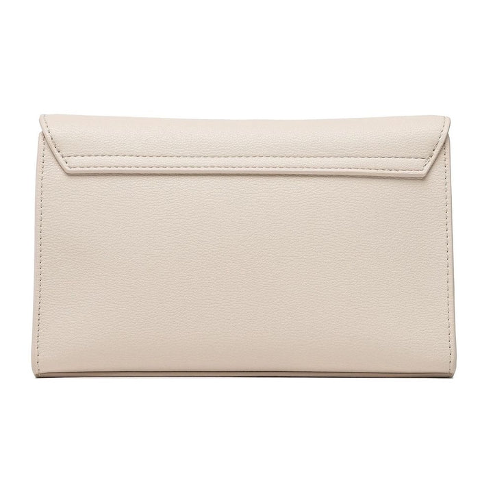 Love Moschino White Artificial Leather Crossbody Bag