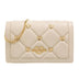 Love Moschino White Artificial Leather Crossbody Bag