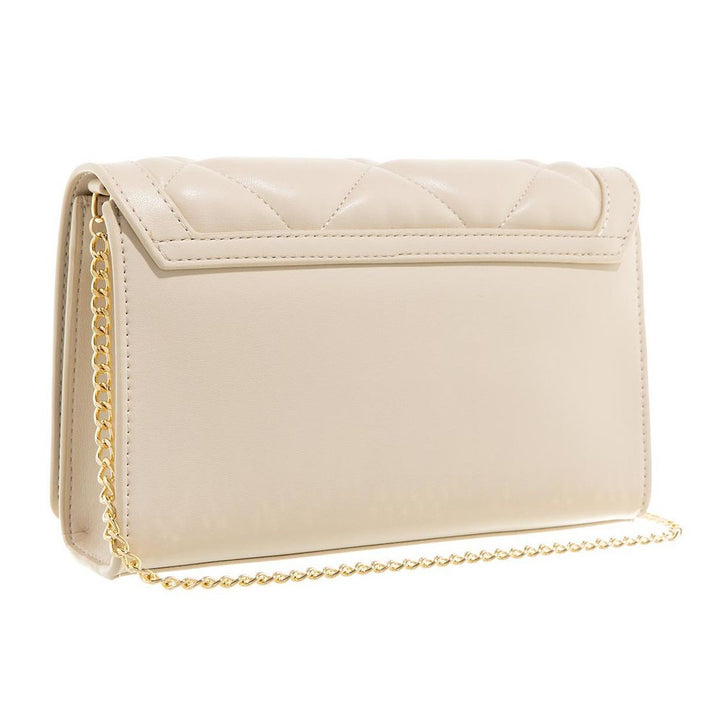 Love Moschino White Artificial Leather Crossbody Bag