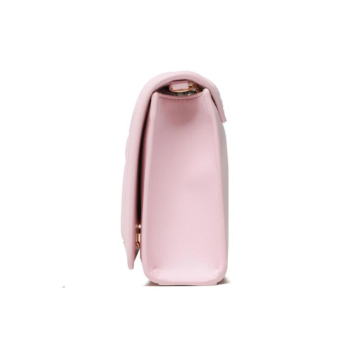 Love Moschino Pink Artificial Leather Crossbody Bag