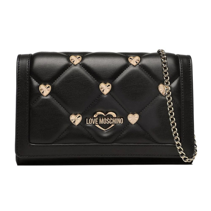 Love Moschino Black Artificial Leather Crossbody Bag