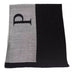 Philipp Plein Gray Wool Scarf