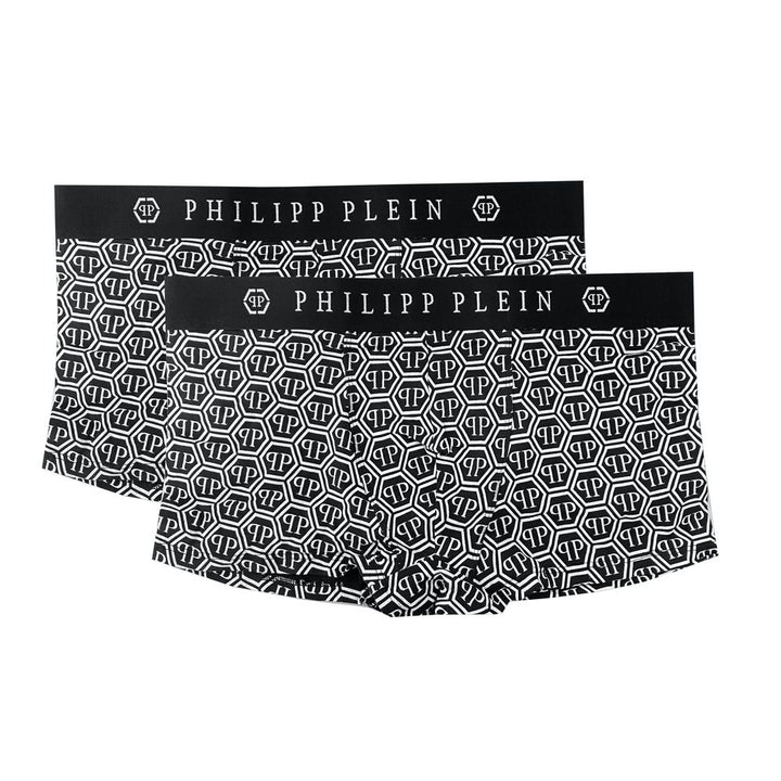 Philipp Plein Black Cotton Underwear