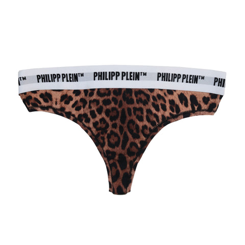 Philipp Plein Brown Cotton Underwear