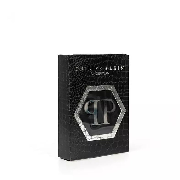 Philipp Plein Gray Cotton Underwear