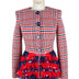 Elisabetta Franchi Red Cotton Suits & Blazer