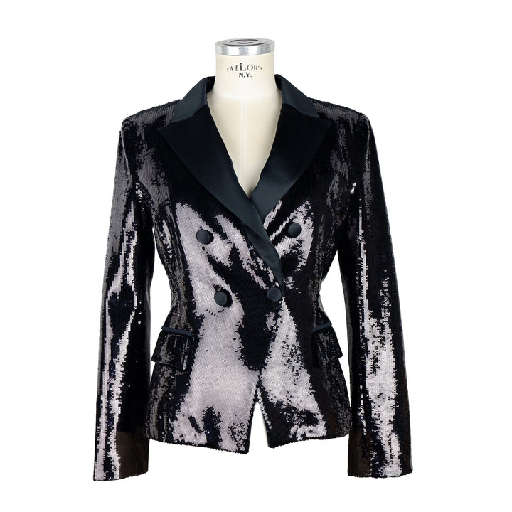 Elisabetta Franchi Black Polyester Suits & Blazer