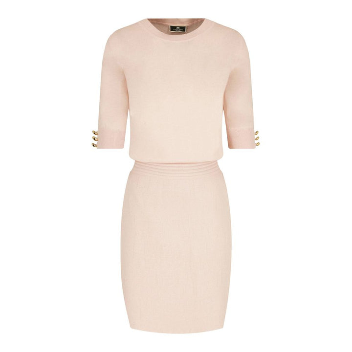 Elisabetta Franchi Pink Viscose Dress