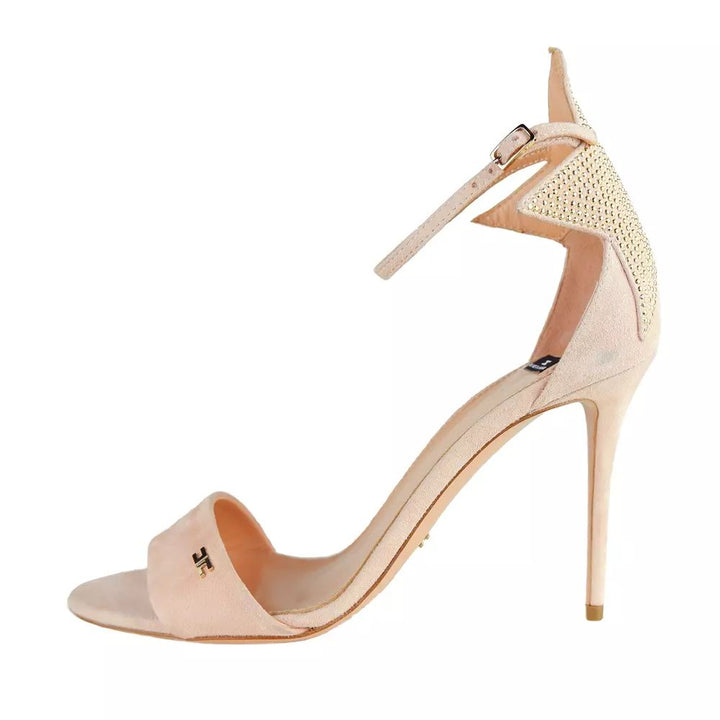 Elisabetta Franchi Pink Leather Pump