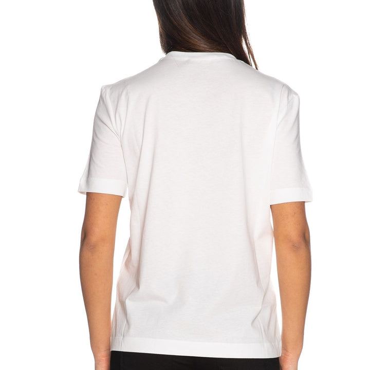 Love Moschino White Cotton Tops & T-Shirt