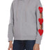 Love Moschino Gray Cotton Sweater