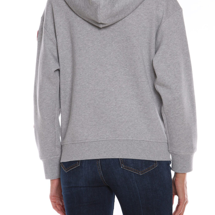 Love Moschino Gray Cotton Sweater