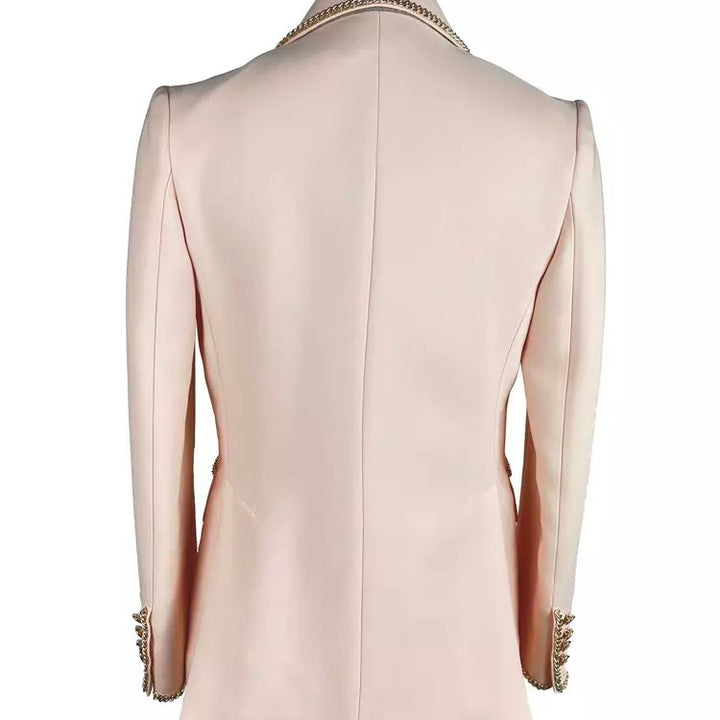 Elisabetta Franchi Pink Polyester Suits & Blazer
