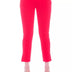 Elisabetta Franchi Red Polyester Jeans & Pant