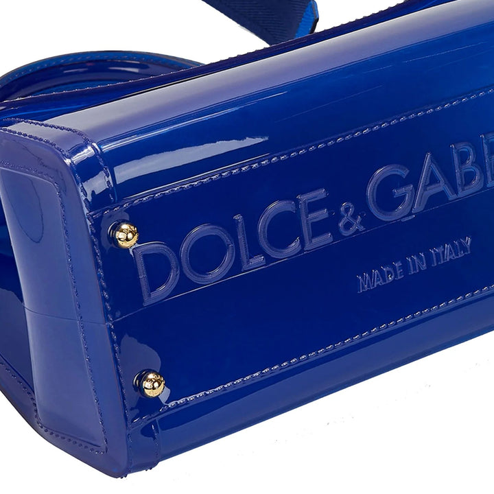 Dolce & Gabbana Blue Pvc Crossbody Bag