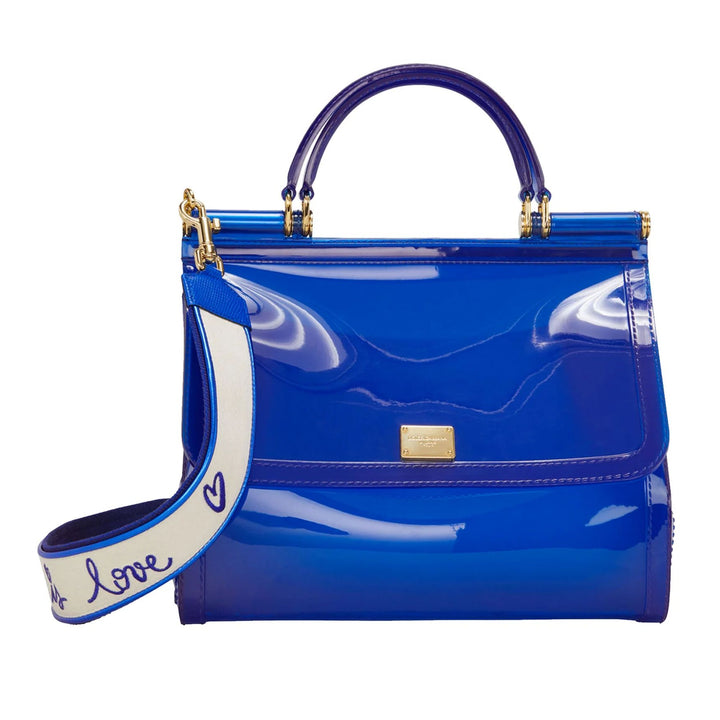 Dolce & Gabbana Blue Pvc Crossbody Bag