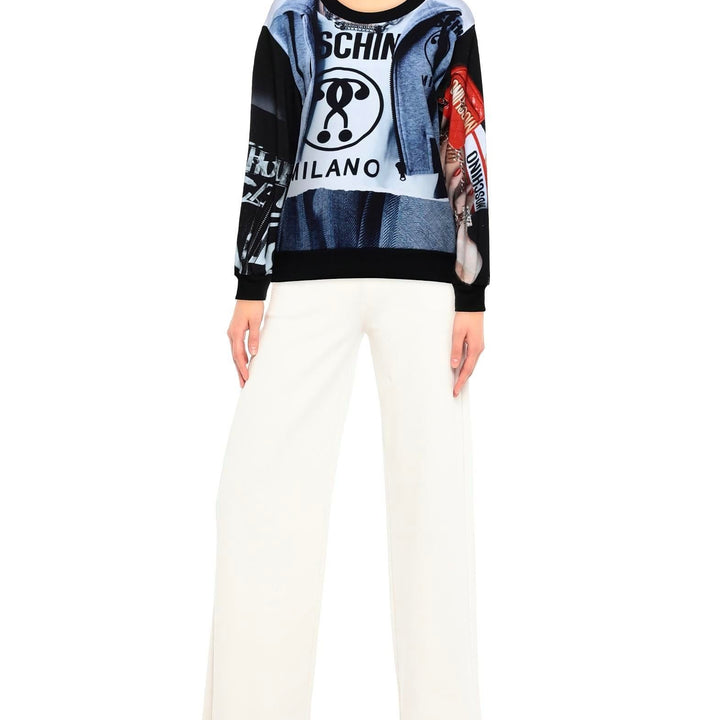 Moschino Couture Multicolor Cotton Sweater