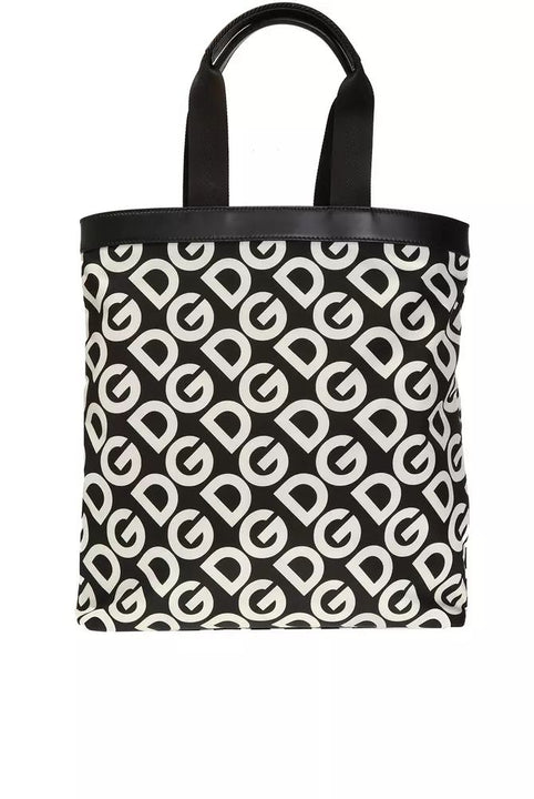 Dolce & Gabbana Black Nylon Tote Bag