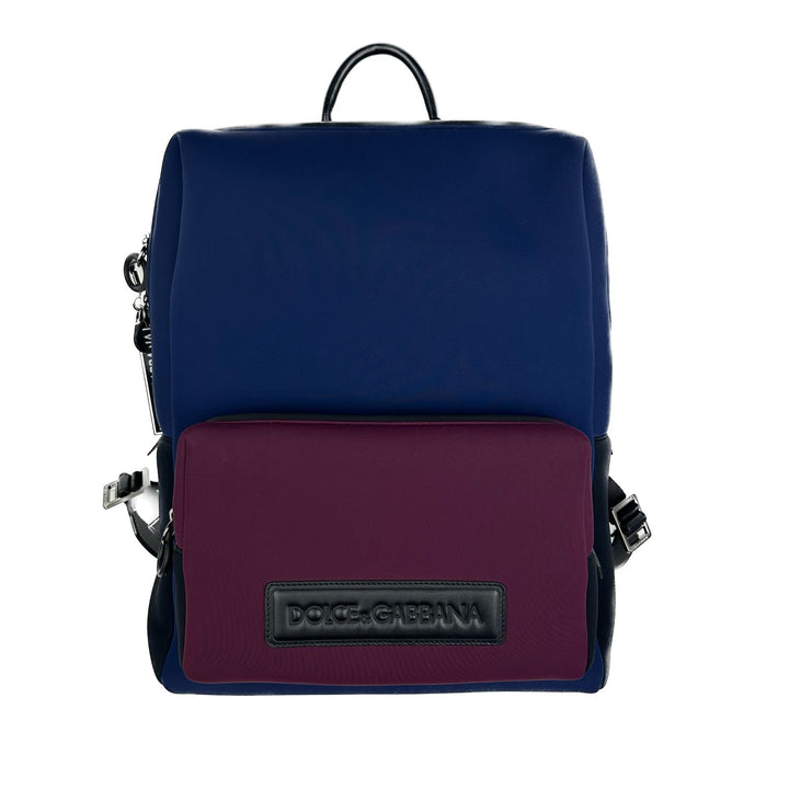 Dolce & Gabbana Blue Polyethylene Backpack