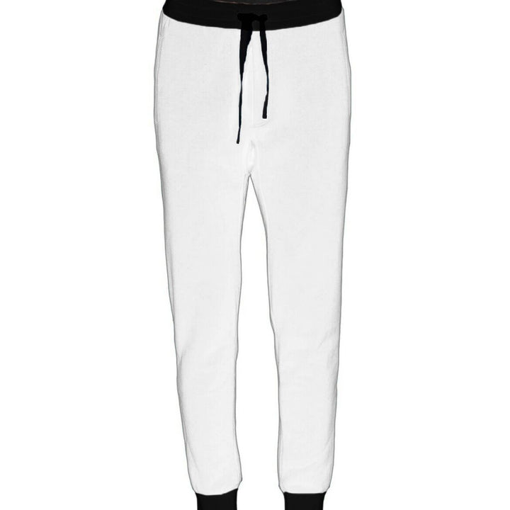 Dolce & Gabbana White Cotton Jeans & Pant