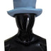 Dolce & Gabbana Light Blue Rabbit Fur Top Hat