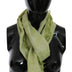 Roberto Cavalli Green Modal Shawl Fringes Women Scarf