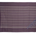 Dolce & Gabbana Purple White Striped Montecarlo Shawl Scarf