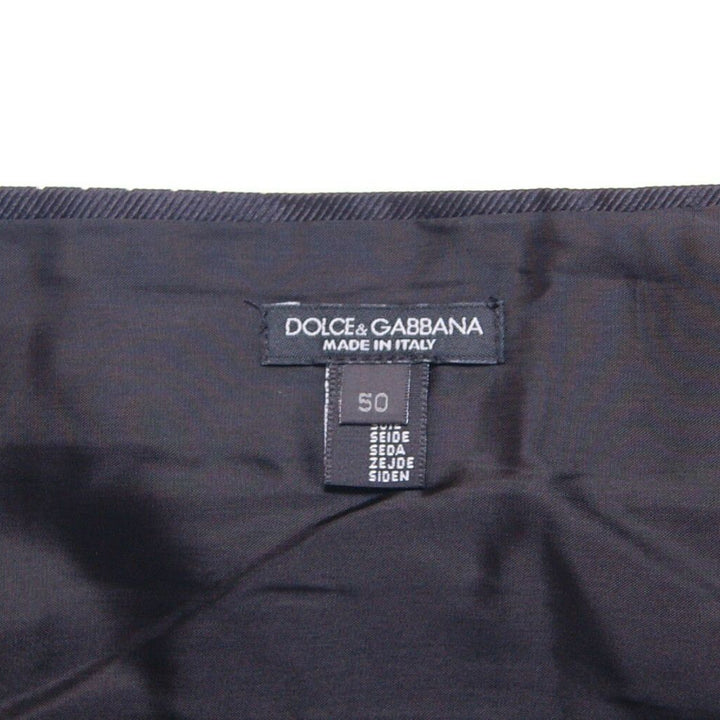 Dolce & Gabbana Black Waist Smoking Tuxedo Cummerbund Belt